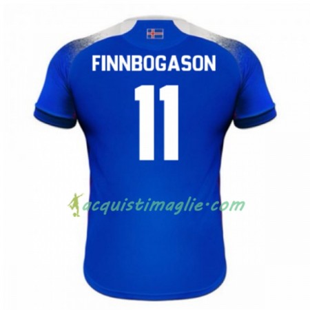 Divisa di Calcio Islanda Finnbogason 11 Prima Mondiali 2018